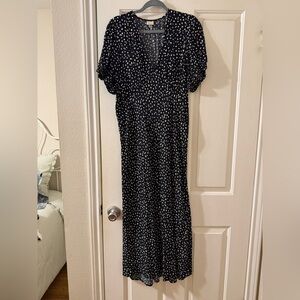 a new day Black and White Maxi Dress